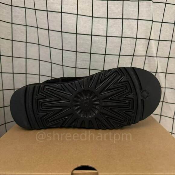 New Ugg Womens mini Snow boots Black - Picture 6 of 6